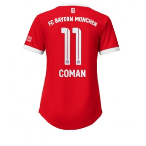Bayern Munich Kingsley Coman #11 kläder Kvinnor 2022-23 Hemmatröja Kortärmad